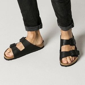 BIRKENSTOCK Ladies' Arizona Birko-Flor Sandal Black Size 37 (US 6.5)